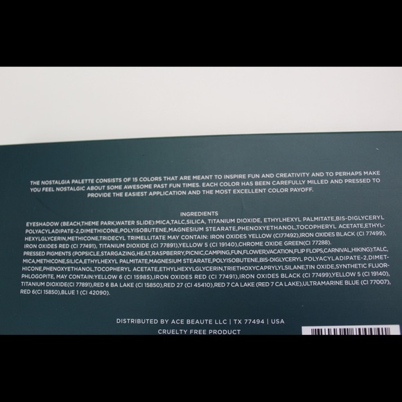 HP🎉🎊 Ace Beaute | Nostalgia 15 pan palette - Picture 7 of 8